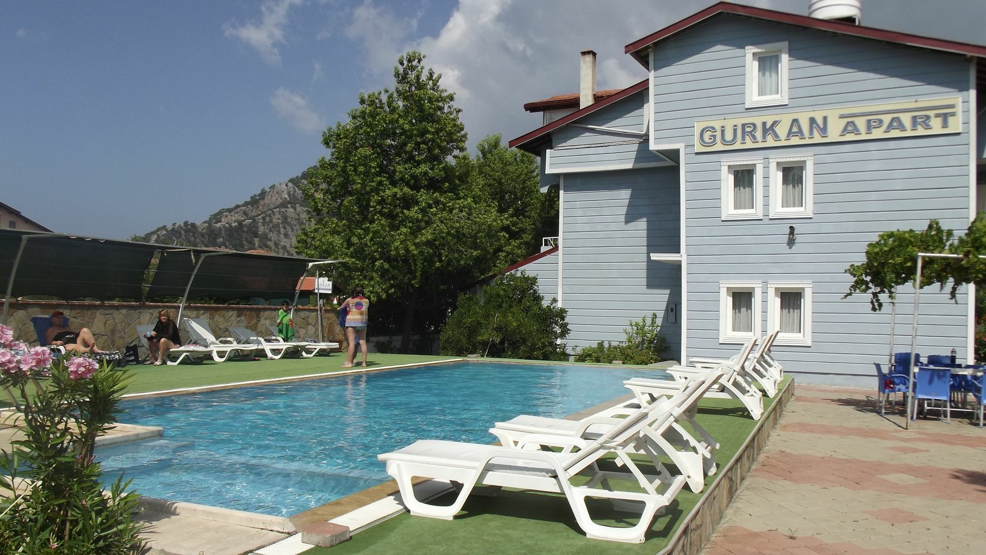 Gurkan Apart Hotel Дальян Экстерьер фото